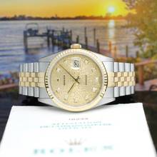 Thumbnail von Rolex Datejust 36 Stahl/Gold Ref :16233 Rolex Box & Papiere von 2002 </h1>