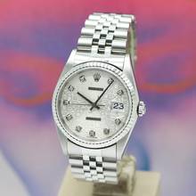 Thumbnail von Rolex Datejust 36 Stahl Ref :16234 Rolex Box & Papiere von 2005 </h1>