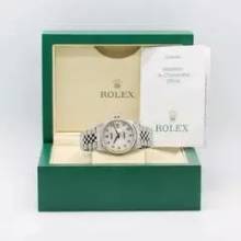 Thumbnail von Rolex Datejust 36 Stahl Ref :16234 Rolex Box & Papiere von 2005 </h1>