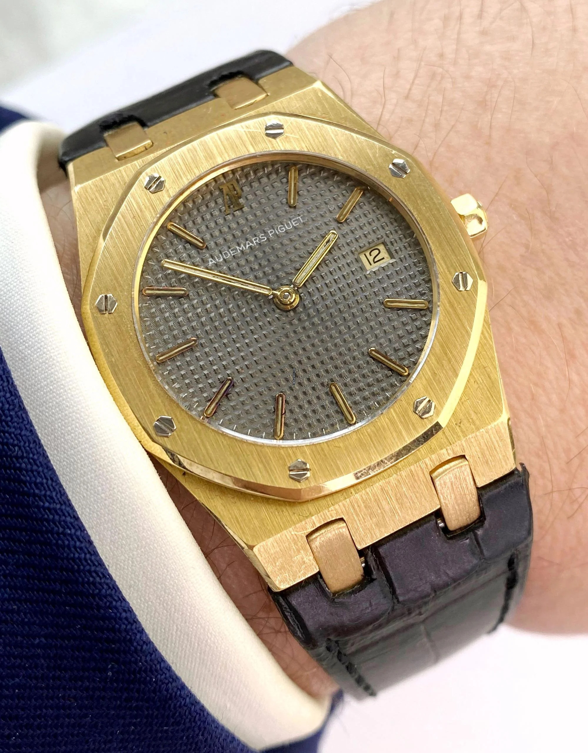 Audemars Piguet Royal Oak Vollgold Quartz Vintage 33mm ref 56175BA 56175BA