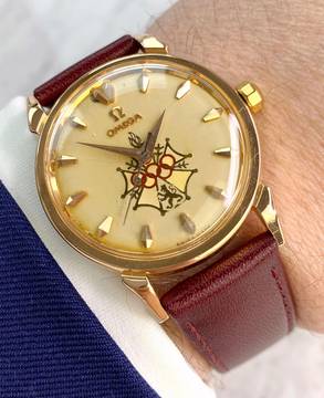  Omega Seamaster Cross of Merit Seamaster Automatic XVI Melbourne Olympic 1956 ROSEGOLD 2850 2850 