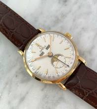 Thumbnail von Omega Seamaster Cosmic Serviced Triple Date Cosmic Moonphase Solid Gold Vintage 2473 2473