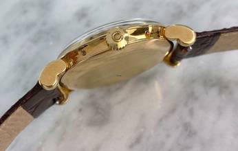 Thumbnail von Omega Seamaster Cosmic Serviced Triple Date Cosmic Moonphase Solid Gold Vintage 2473 2473