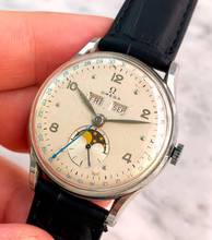 Thumbnail von Omega Seamaster Cosmic Triple Date Moonphase Vintage Steel 2471 2471