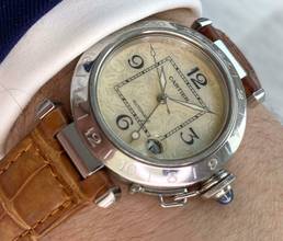 Thumbnail von Cartier Pasha C GMT MOP 35mm Automatic ref 2377 2377