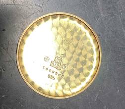 Thumbnail von IWC Early Vintage Solid Gold Restored Black Dial 35mm cal 83 dating 1938 </h1>