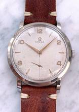 Thumbnail von Omega Classic Rare 39mm Oversize Jumbo Vintage Honeycomb Dial 2544 2544