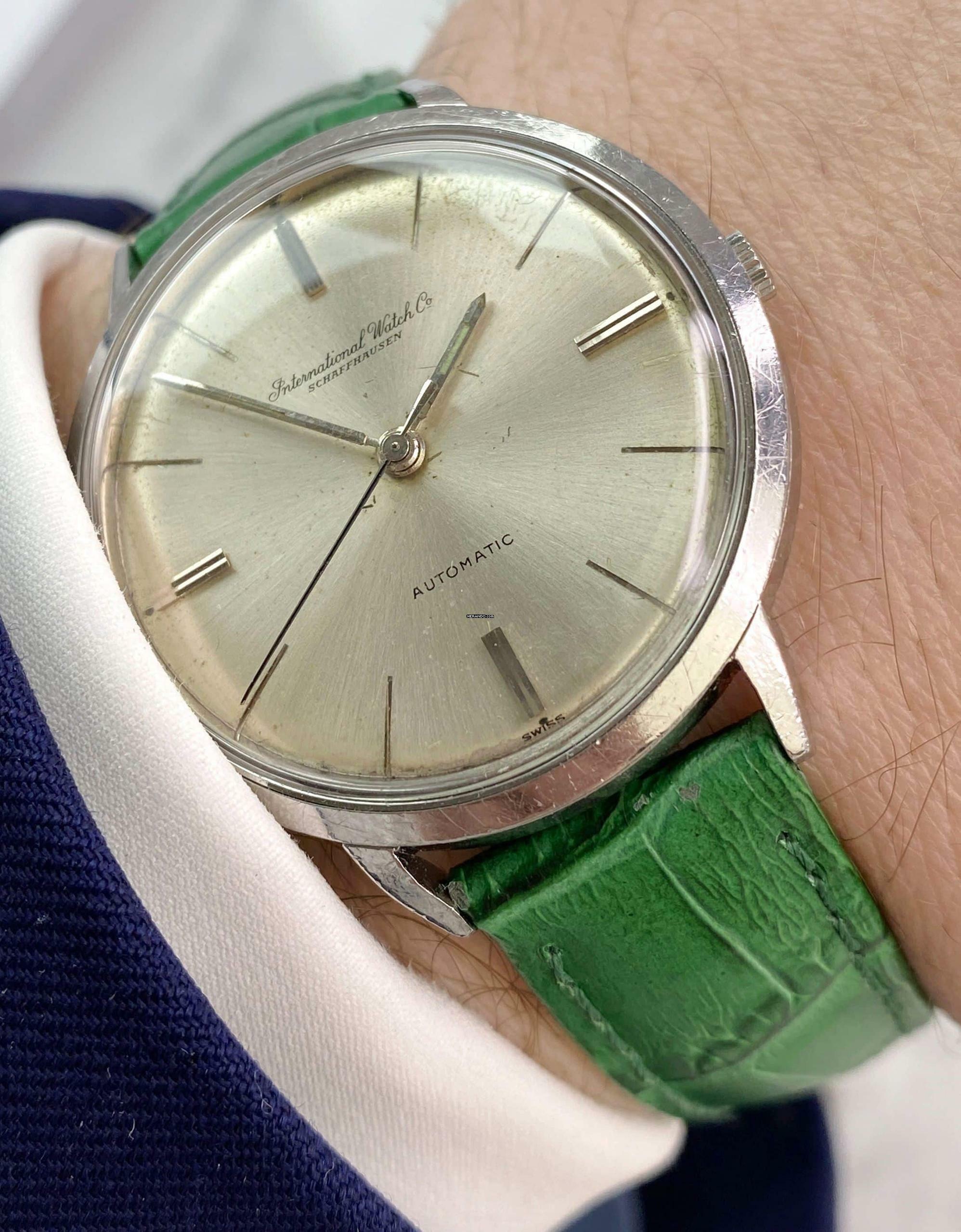 IWC Classic Serviced Automatic 35mm Steel vintage cal 853