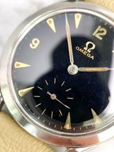 Thumbnail von Omega Classic Unrestored Black Gilt Dial Vintage Serviced 2608