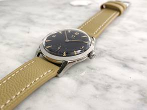 Thumbnail von Omega Classic Unrestored Black Gilt Dial Vintage Serviced 2608