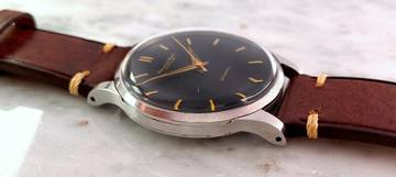Thumbnail von IWC Vintage Automatic 35mm Black Restored Dial cal 852