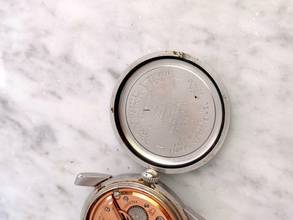 Thumbnail von Omega Seamaster Vintage Handwinding black restored dial 2759 Beefy Lugs - Calatrava Case 2759