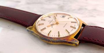 Thumbnail von Omega Genève Vintage Handwinding RAINBOW CASE TARNISH 136041 136041