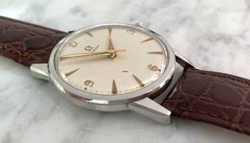 Thumbnail von Omega Classic Beautiful Vintage Handinding 34mm 14392 14392