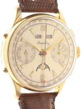 Thumbnail von Breitling Gents Chronograph Wristwatch Calendar , with Moon Phase </h1>