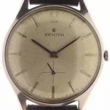 Thumbnail von Zenith Gents big manual wind Dress Wristwatch </h1>