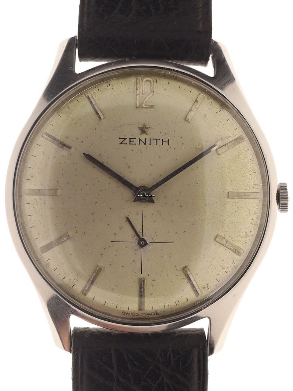 Zenith Gents big manual wind Dress Wristwatch </h1>