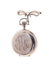 Thumbnail von Waltham Fob Watch 14 k Rose Gold 1900s