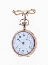 Thumbnail von Waltham Fob Watch 14 k Rose Gold 1900s