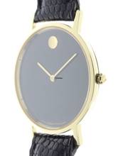 Thumbnail von Zenith Flat and elegant 3/4 – Size Gents Design Wristwatch Museum Watch </h1>