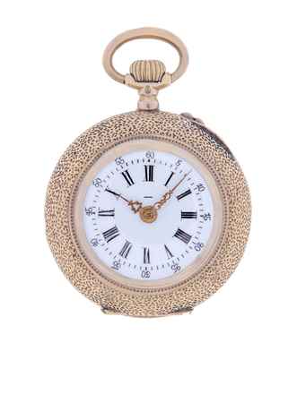  Swiss Fob Watch 14 k Rose Gold 1900s 