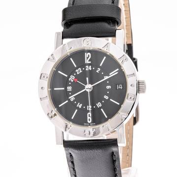  Bulgari Bulgari 33 GMT Steel Black BB33SL Lady 