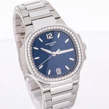 Thumbnail von Patek Philippe Nautilus 35 Steel Blue Diamond 7118/1200A-001 like NEW 2021 Full Set