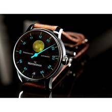 Thumbnail von Meistersinger Stratoscope - Gold - Einzeiger Herrenuhr mit Mondphase Automatik ST982G