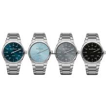 Thumbnail von Meistersinger Herrenuhr Kaenos Automatik - Sonnenschliff Petrol