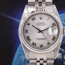 Thumbnail von Rolex Datejust 36 16234 Silver Roman Dial - Full Set 36mm </h1>