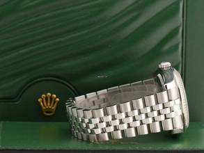 Thumbnail von Rolex Datejust 36 116234 Black Dial With Big Diamonds - Full Set 36mm