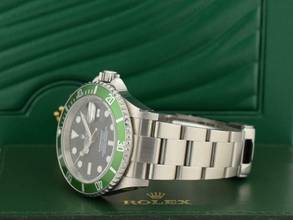 Thumbnail von Rolex Submariner Date 16610lv Kermit No Rrr - Card 2007