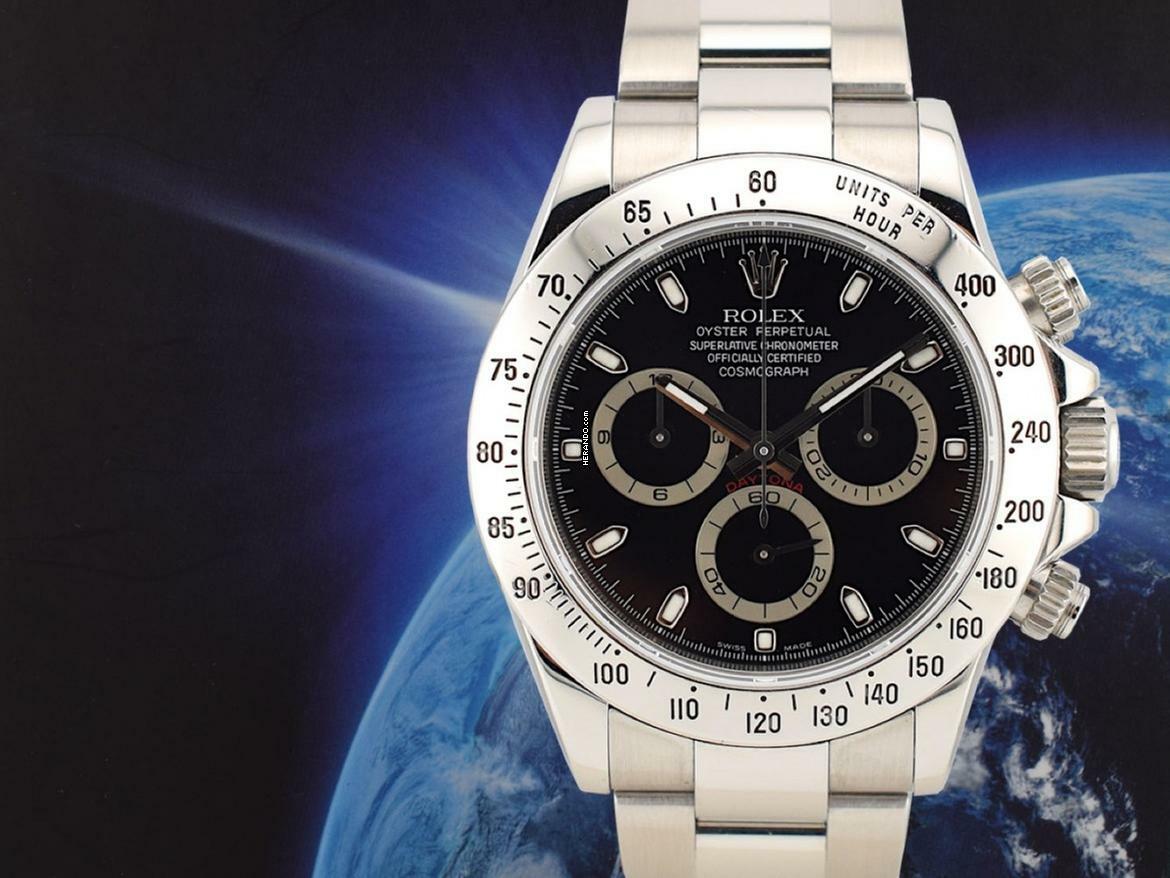 Rolex Daytona Cosmograph Daytona 116520 Black Dial - Full Set 2009
