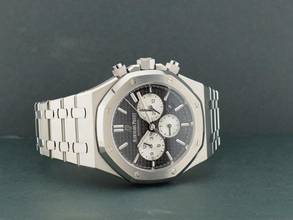 Thumbnail von Audemars Piguet Royal Oak Chronograph 41mm Black Dial 26331st Like New Full Set