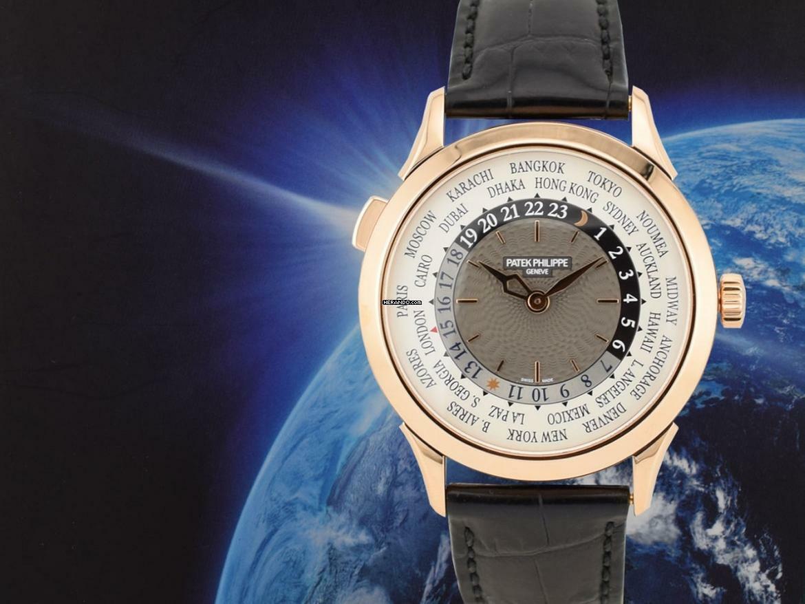 Patek Philippe World Time 5230r-012 Rose Gold - Like New 2018