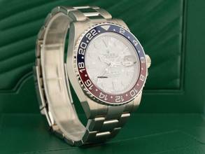 Thumbnail von Rolex GMT-Master II White Gold Pepsi Meteorite Dial 126719blro 2020 New Stickers </h1>