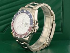 Thumbnail von Rolex GMT-Master II White Gold Pepsi Meteorite Dial 126719blro 2020 New Stickers </h1>