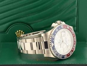 Thumbnail von Rolex GMT-Master II White Gold Pepsi Meteorite Dial 126719blro 2020 New Stickers </h1>
