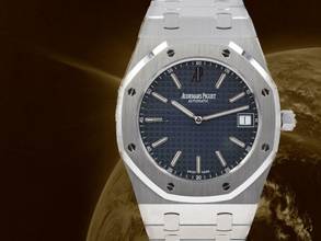 Thumbnail von Audemars Piguet Royal Oak Jumbo 15202st Blue Like New
