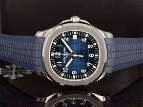 Thumbnail von Patek Philippe Aquanaut 5168g Blue & White Gold - New Ita 2023 </h1>