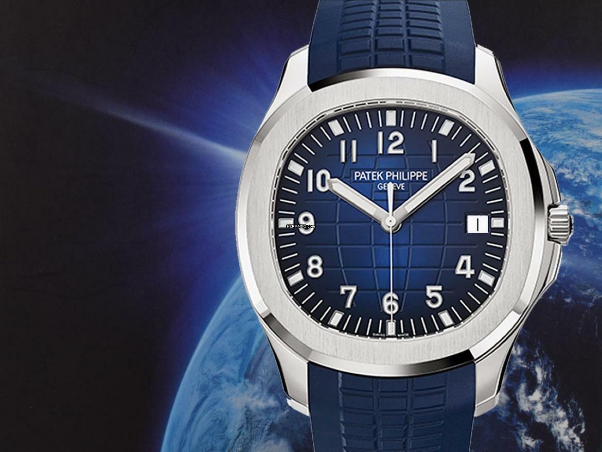 Patek Philippe Aquanaut 5168g Blue & White Gold - New Ita 2023 </h1>