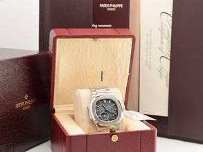 Thumbnail von Patek Philippe Nautilus 3712/1a-001 First Generation 2005 Rare 3 Dots German Paper