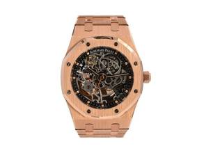 Thumbnail von Audemars Piguet Royal Oak Selfwinding 15305or Openworked Skeleton - New Stickers 2013