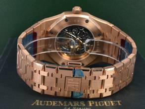 Thumbnail von Audemars Piguet Royal Oak Selfwinding 15305or Openworked Skeleton - New Stickers 2013