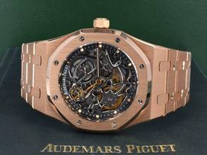 Thumbnail von Audemars Piguet Royal Oak Selfwinding 15305or Openworked Skeleton - New Stickers 2013