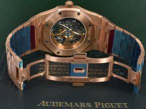 Thumbnail von Audemars Piguet Royal Oak Selfwinding 15305or Openworked Skeleton - New Stickers 2013