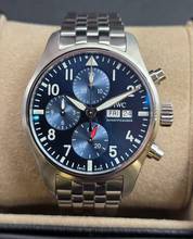 Thumbnail von IWC Fliegeruhr Chronograph Pilot Chronograph 41mm IW388102 Blue Dial Unworn/New Condition Full Set 6-2025