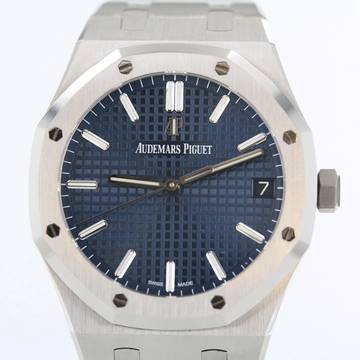  Audemars Piguet Royal Oak Oak//2023//FULL SET//BLUE DIAL//REF.15500ST.OO.1220ST.01//#696 