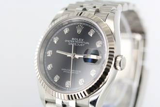 Thumbnail von Rolex Datejust 36 Datejust//Ref. 126234//Full Set//Diamonds Dial//2021 #710