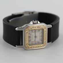Thumbnail von Cartier Santos Santos//Diamond Bezel//Ref.1057930//#725